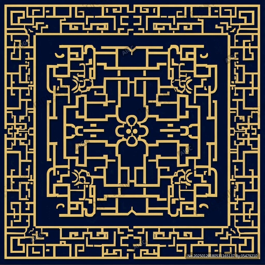 回紋窗花