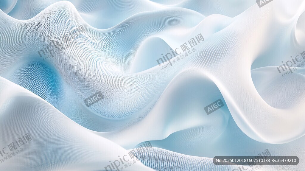 3d立體起伏波浪