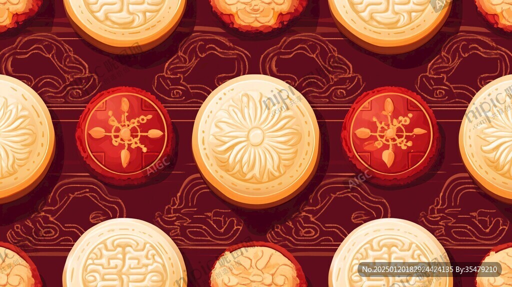 福祿壽月餅設(shè)計(jì)