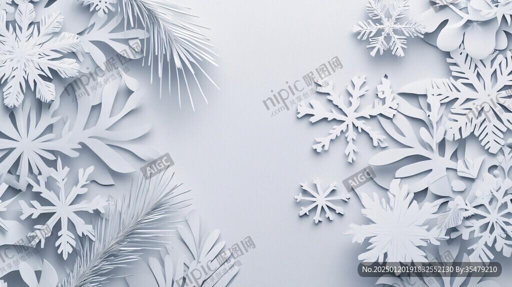 雪花剪紙