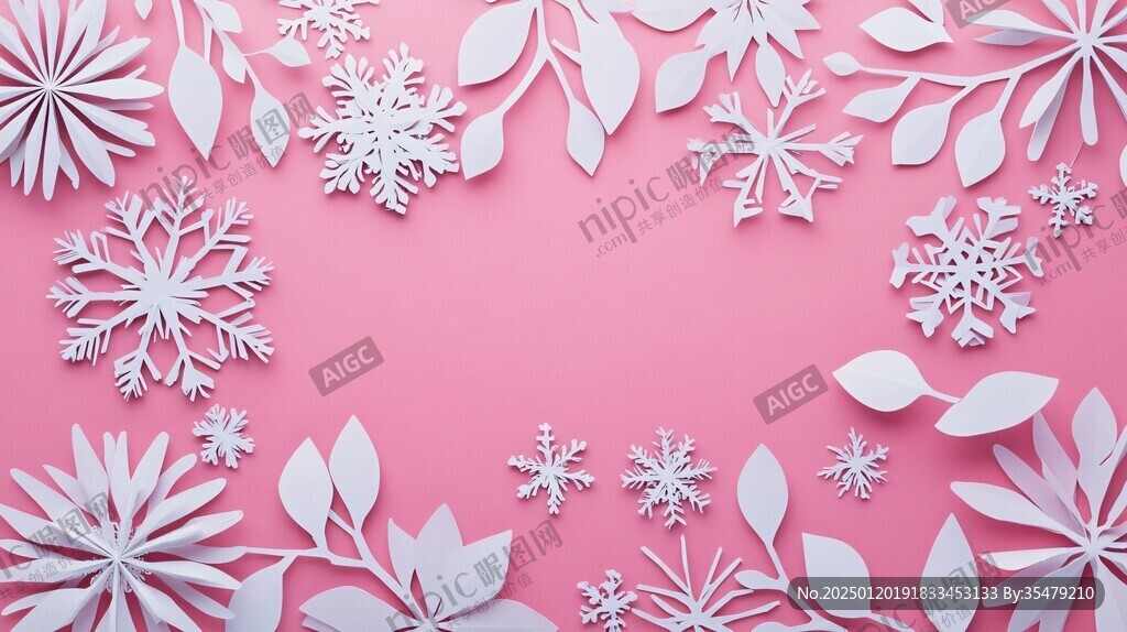 剪紙雪花
