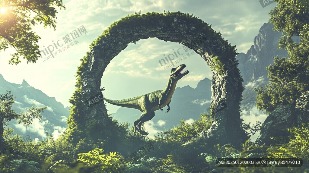 恐龍主題效果圖