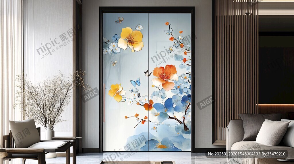 藝術玻璃屏風