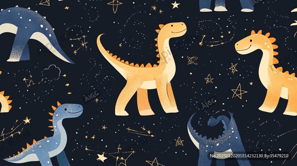 抱星星的恐龍
