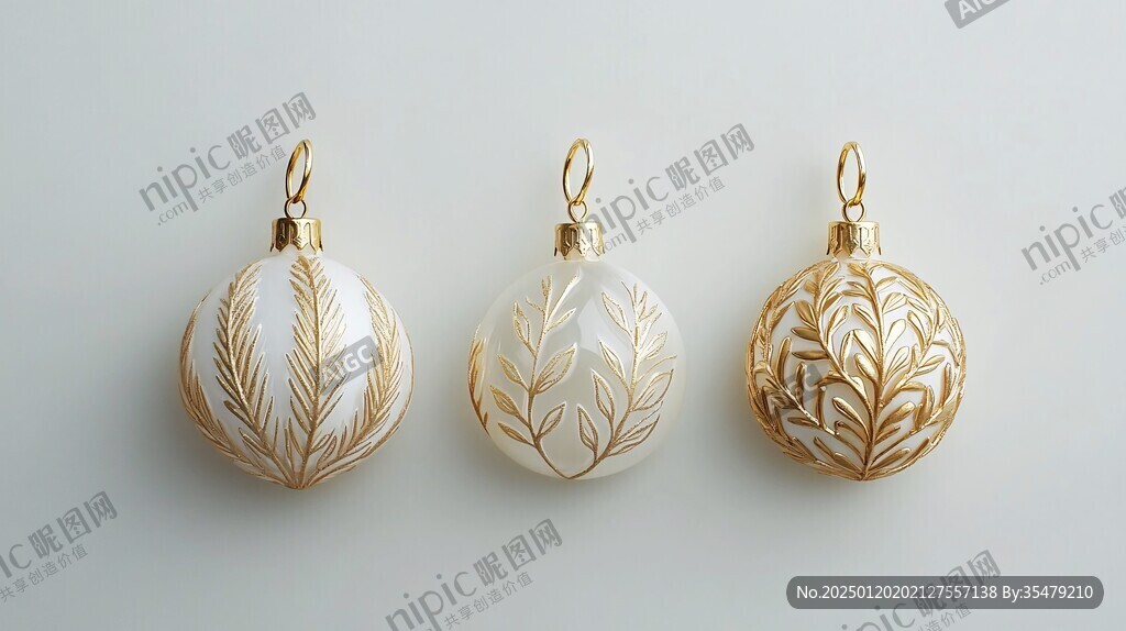 金色裝飾球