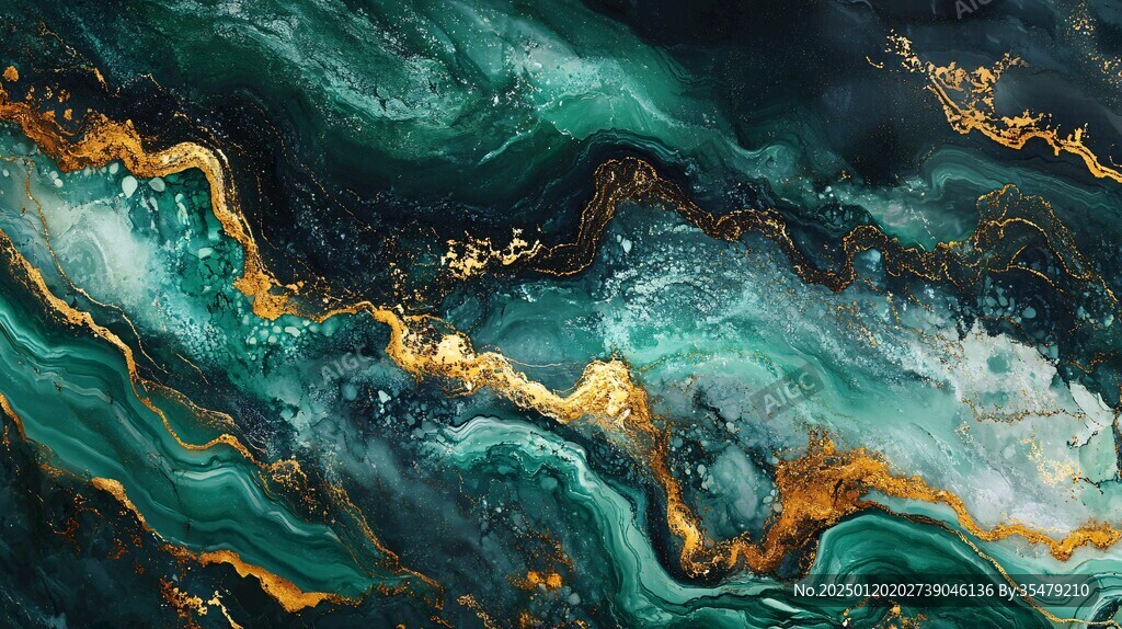 流體流彩裝飾畫
