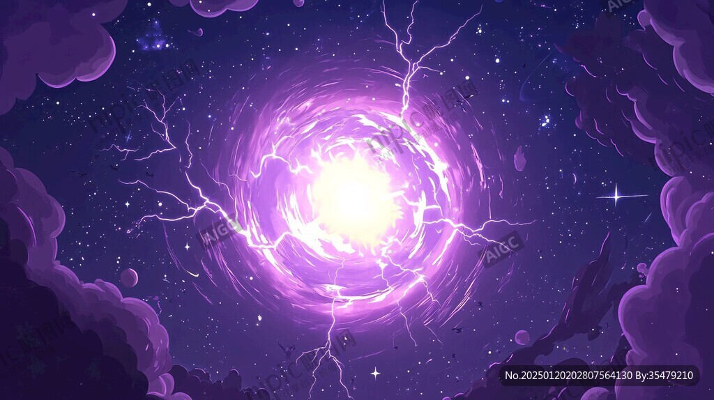 星星閃電星球