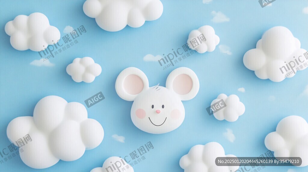 云朵3d動(dòng)畫