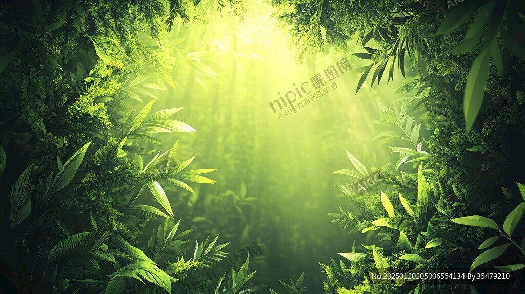 夢(mèng)幻綠色叢林
