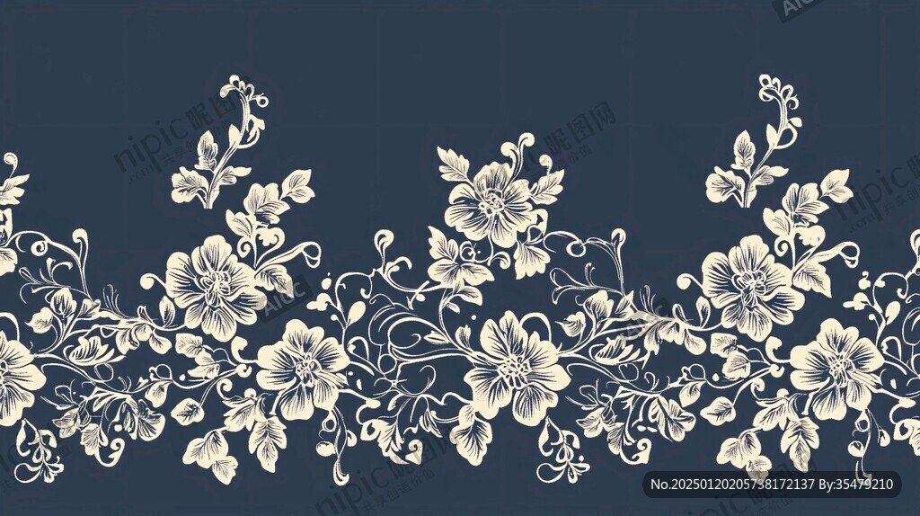 青花花邊