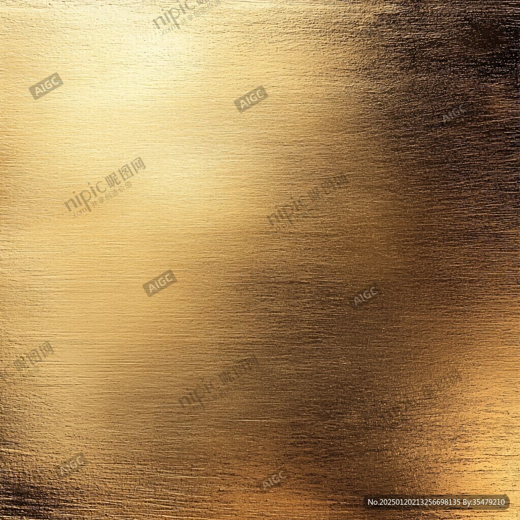 高清金屬金色背景紋理