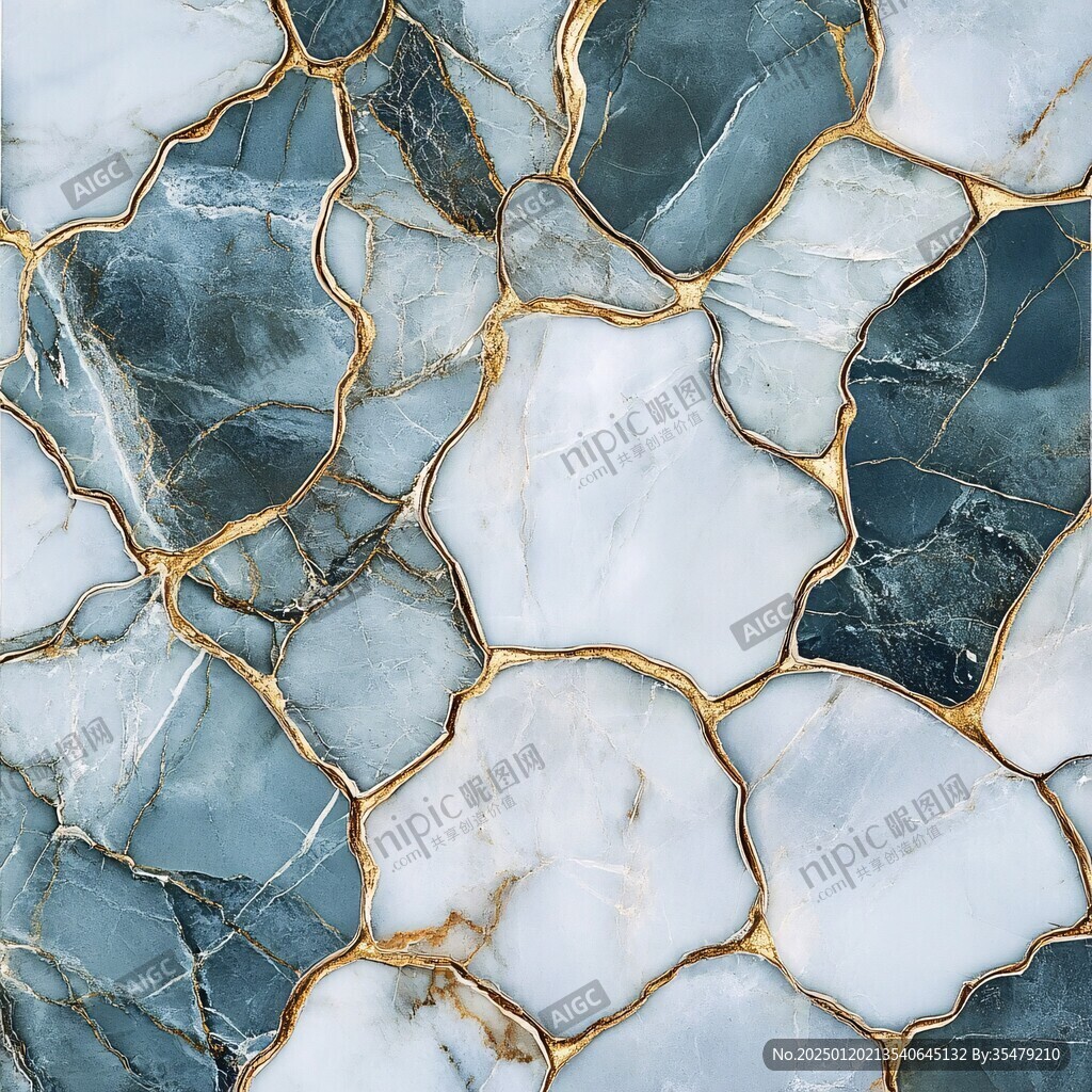 黄蓝相间大理石纹理 黄蓝相间大理石纹理