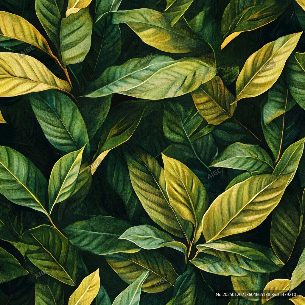 植物樹葉墻紙