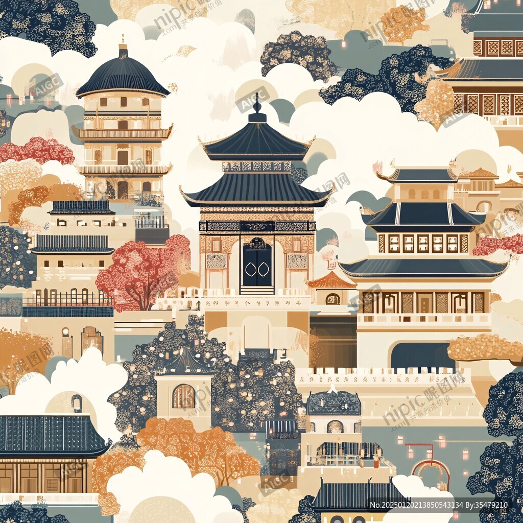 崇安閣插畫