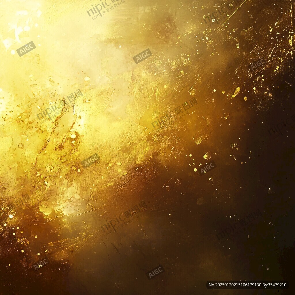 金色夢幻背景