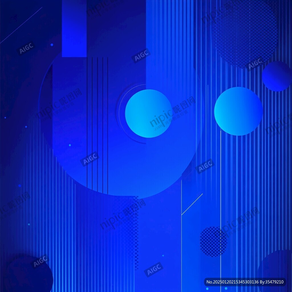 漸變科技圖形