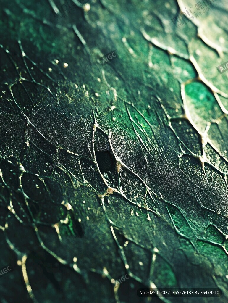 綠金屬肌理