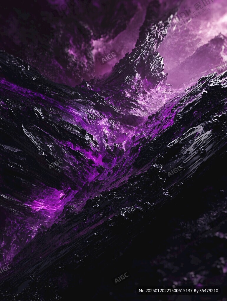 酷炫潮流紫色