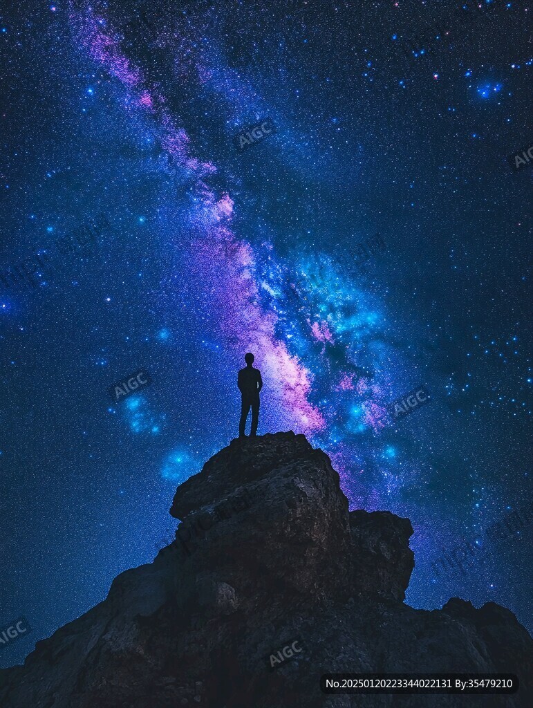 仰望星河的人