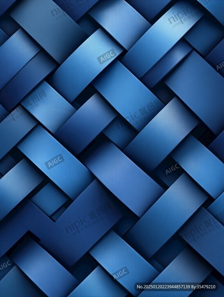 藍色立體紋理