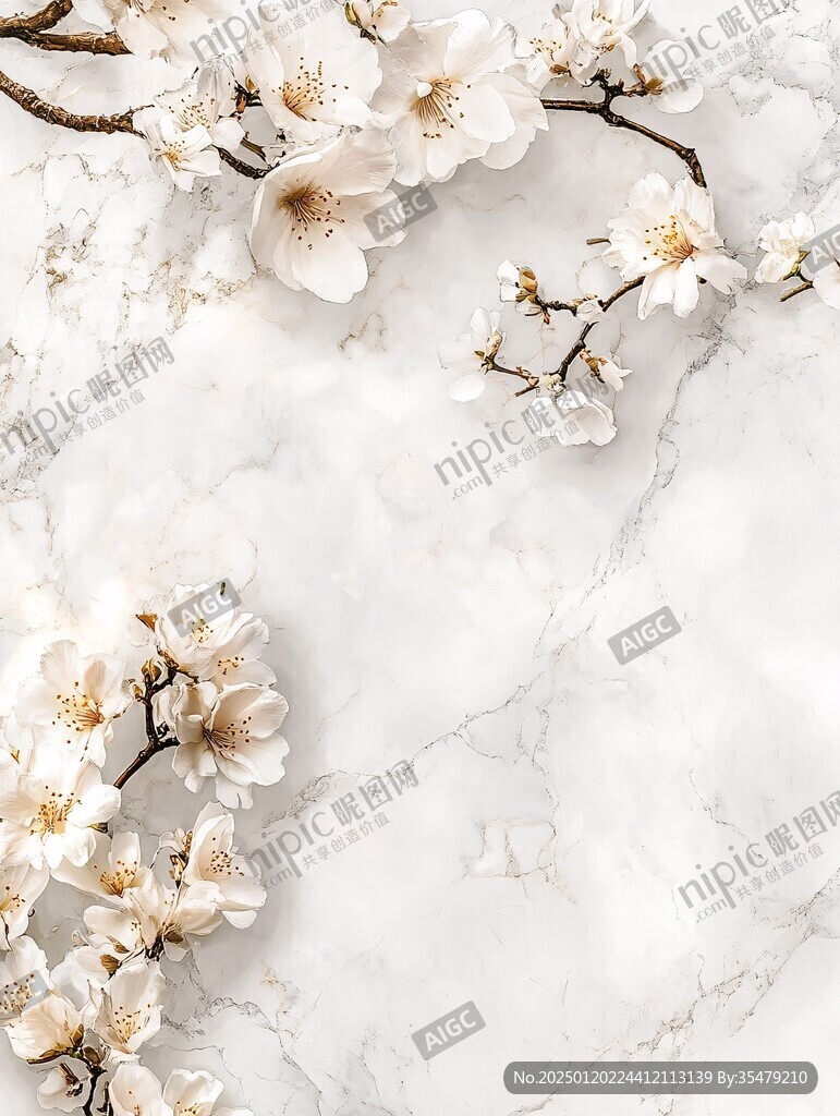 花朵軟膜背景