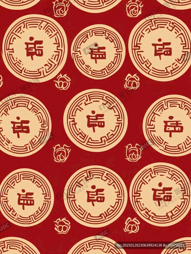 福氣底紋