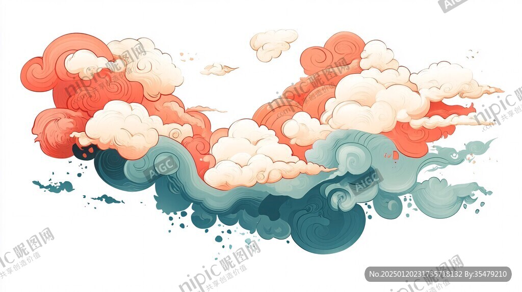 流云插畫