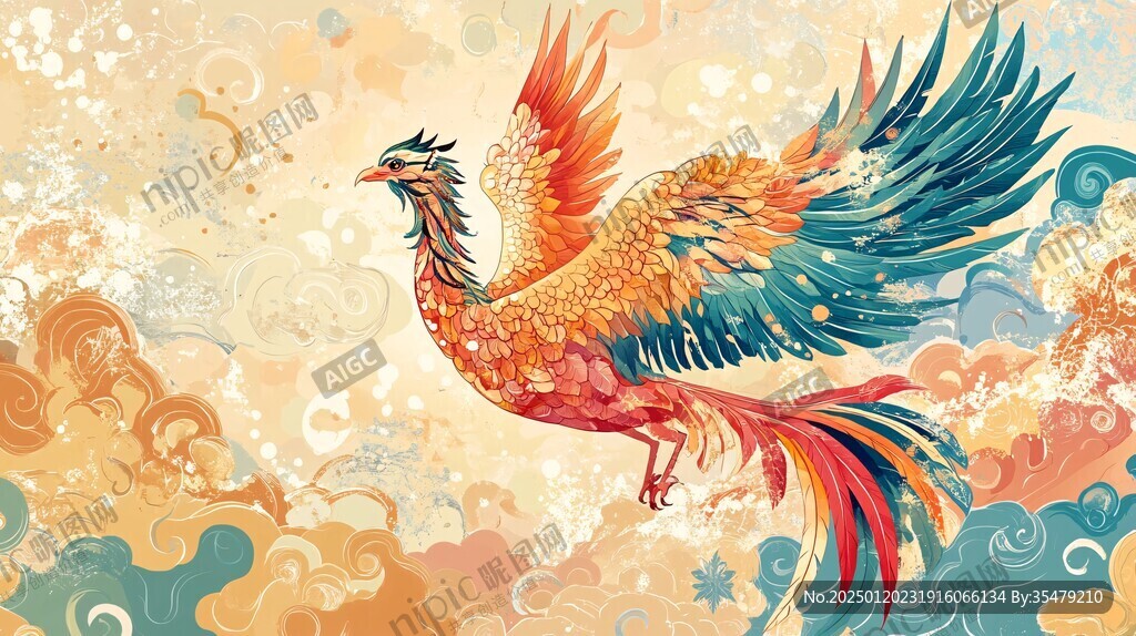 雞龍年插畫