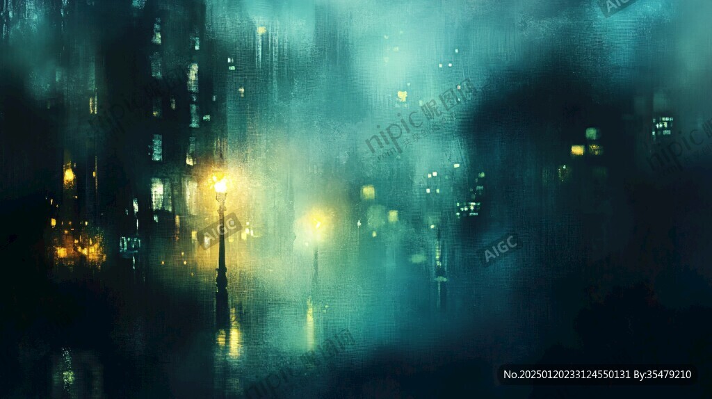 城市景雨