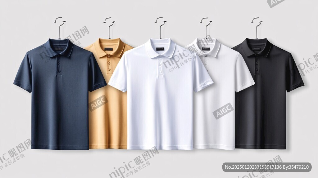 彩色polo