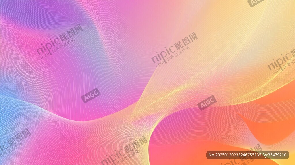 高清漸變線條