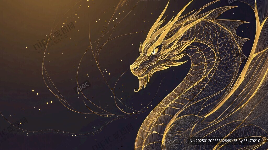 龍包裝插畫