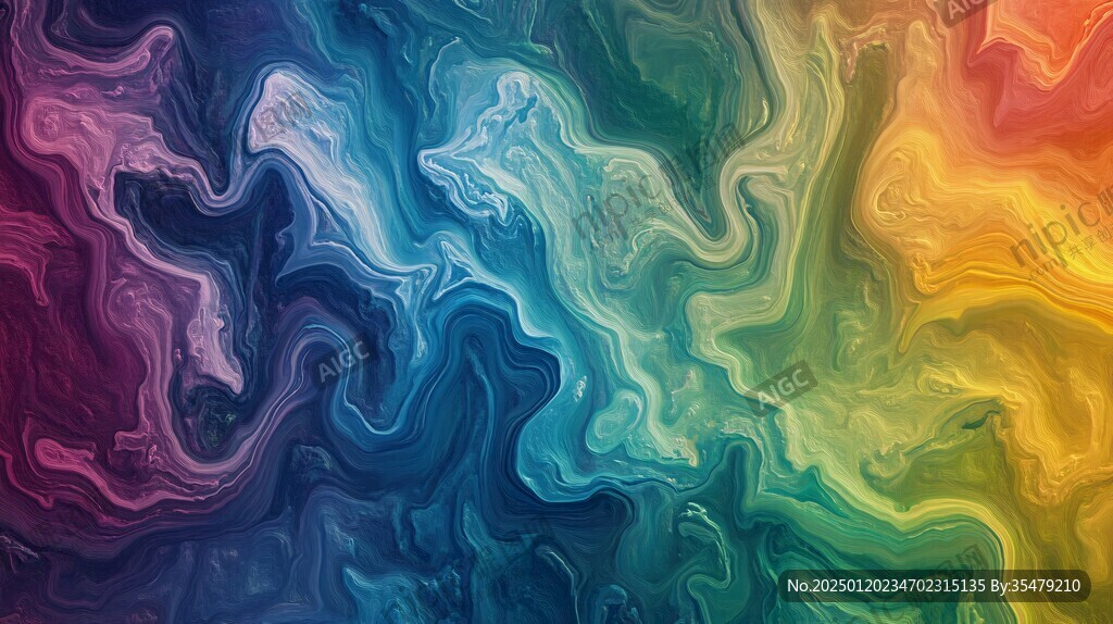 幻彩流體抽象線條背景