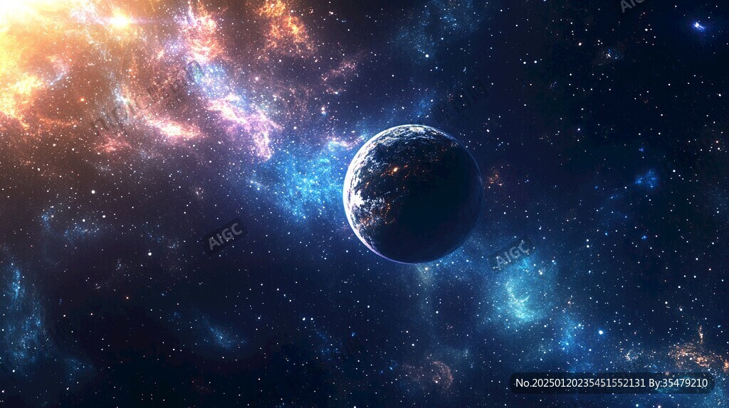 唯美宇宙背景
