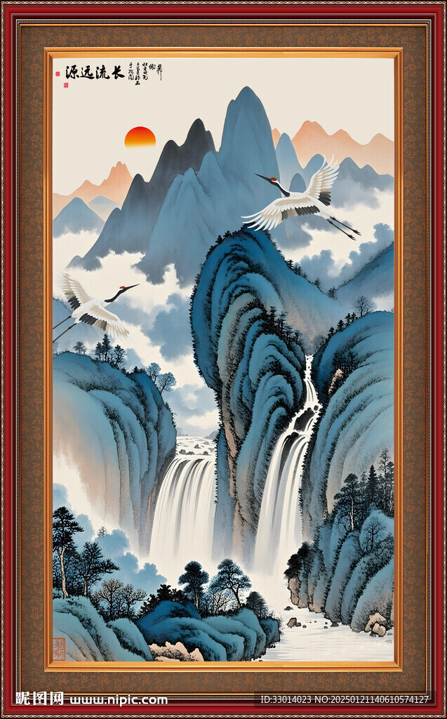 玄關山水畫