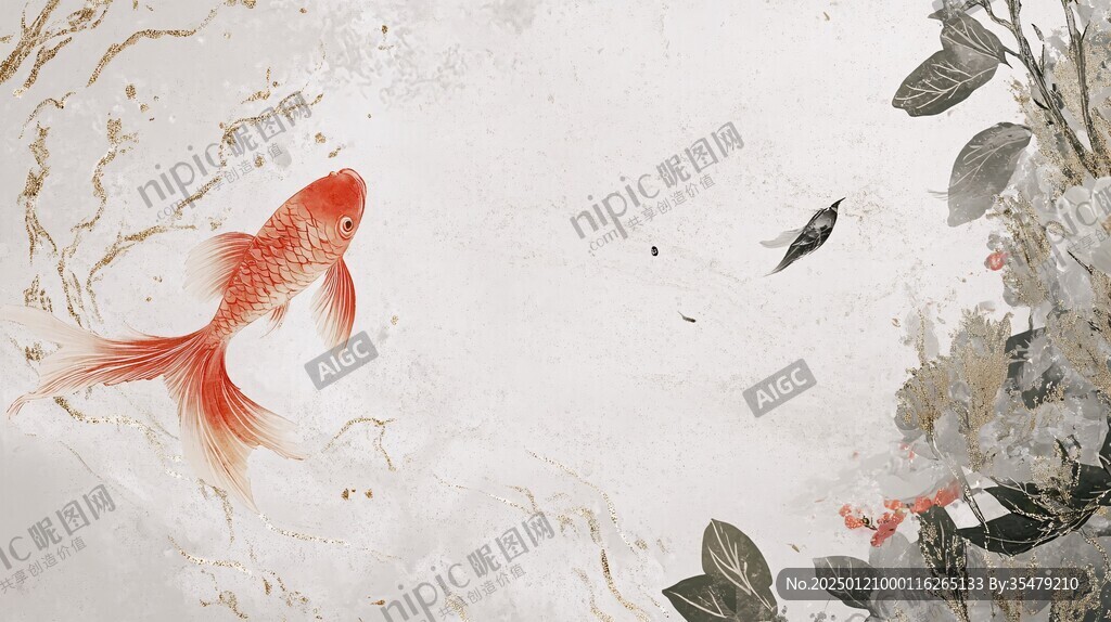 古風桂花金魚