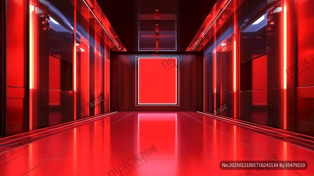 黑紅展廳
