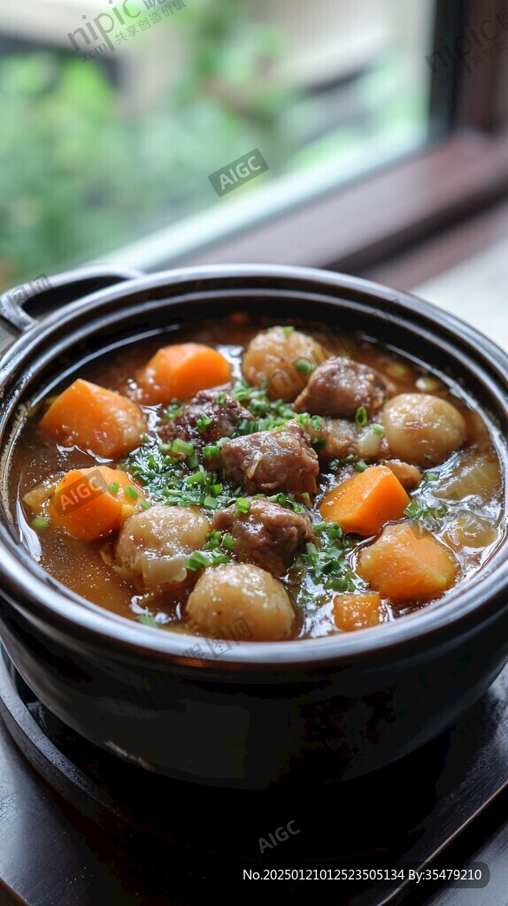 牛肉丸煲