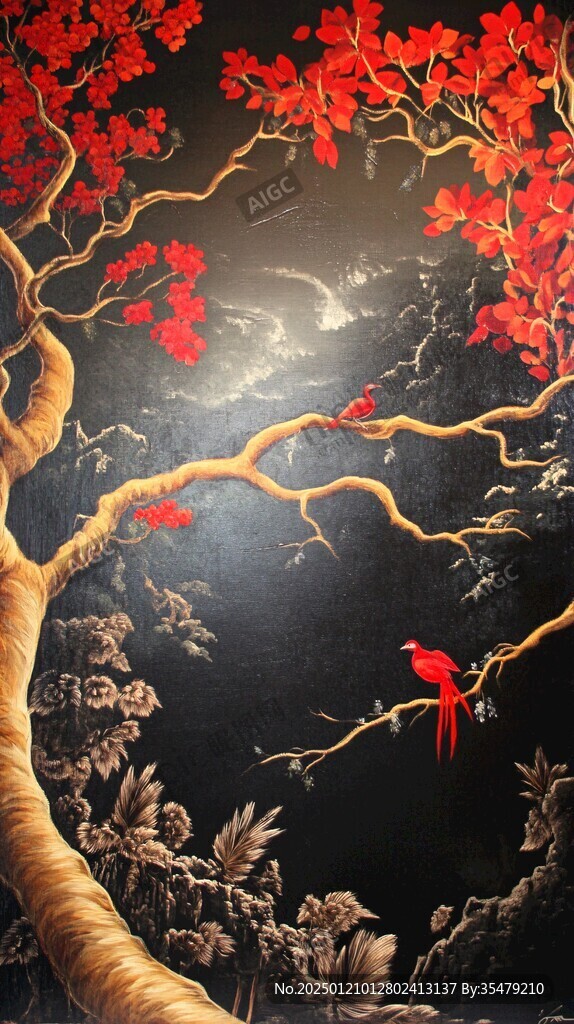 大漆描金系列