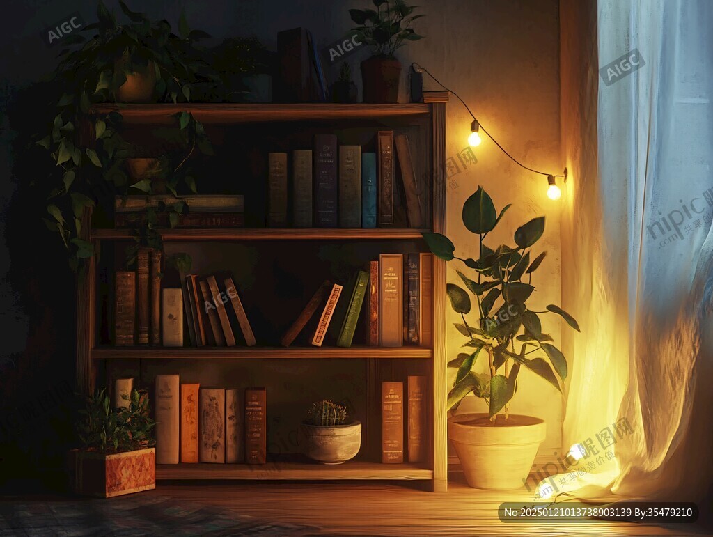 燈光與植物