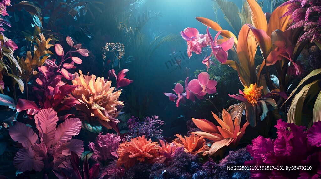 海底世界3d立體背景