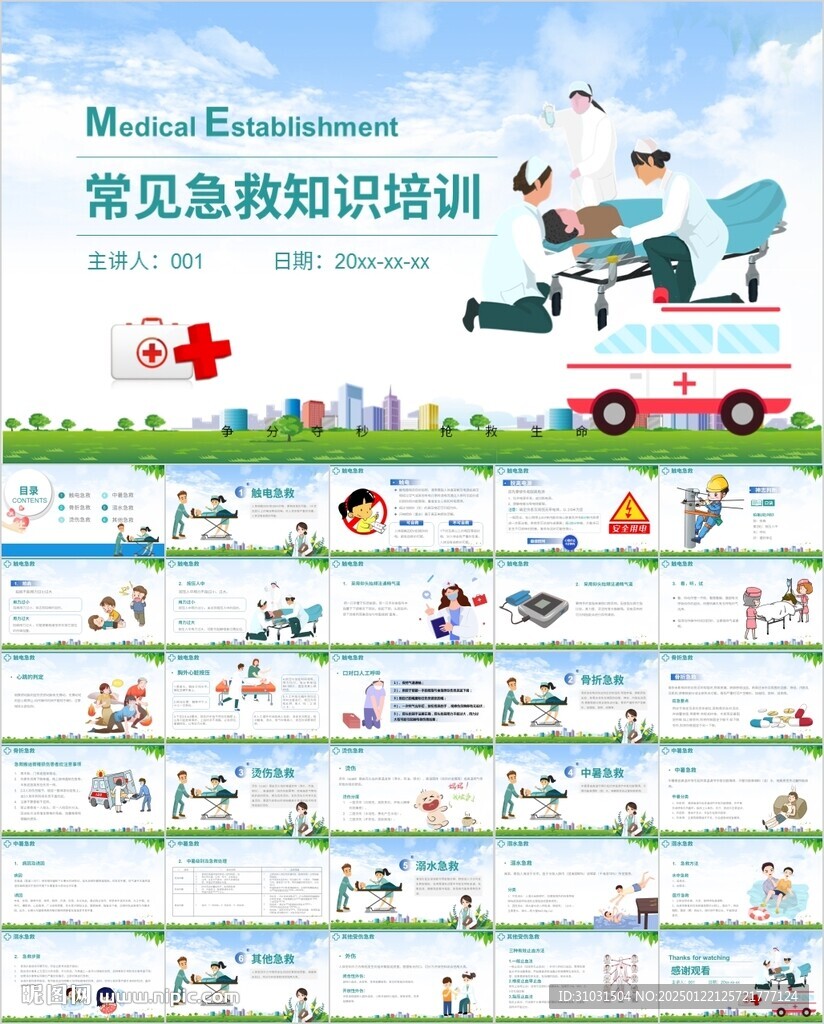 常見(jiàn)急救知識(shí)培訓(xùn)PPT