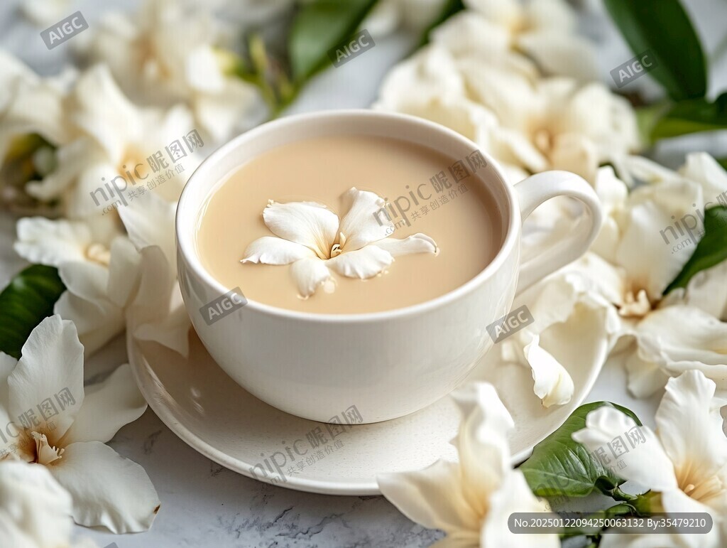 茉莉花拿鐵