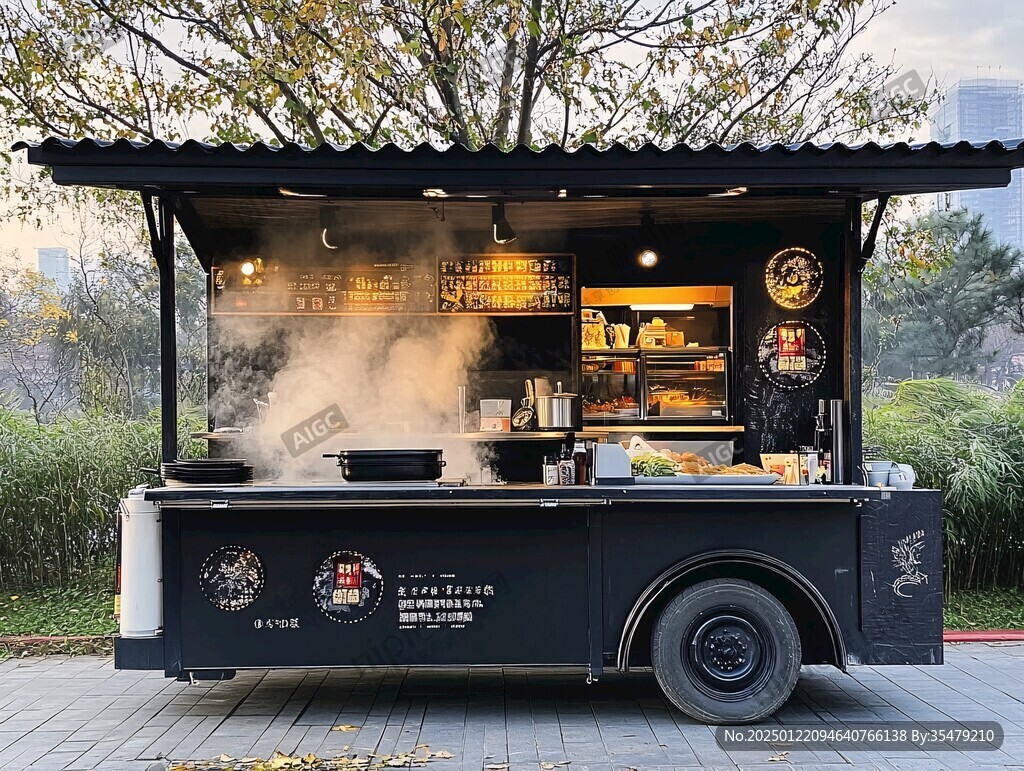 夜宵餐車設(shè)計