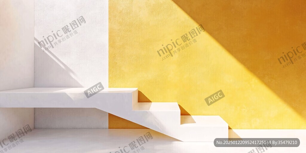抽象臺(tái)階階梯