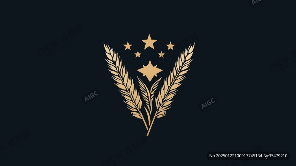 五角星與戰旗
