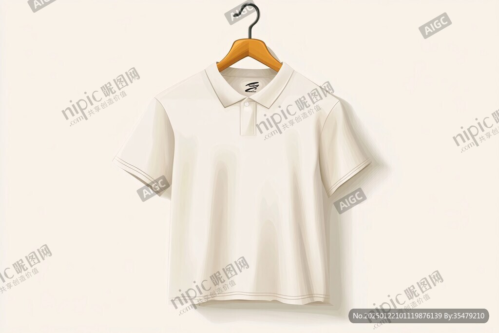 翻領(lǐng)t恤款式圖
