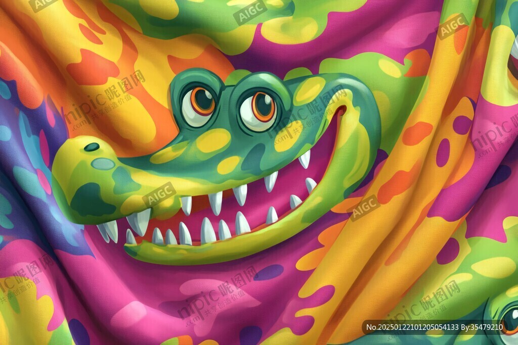 龍包裝插畫