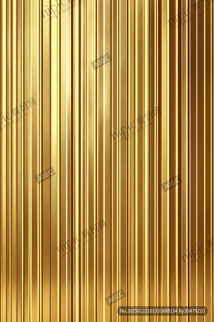 金色漸變豎條紋理