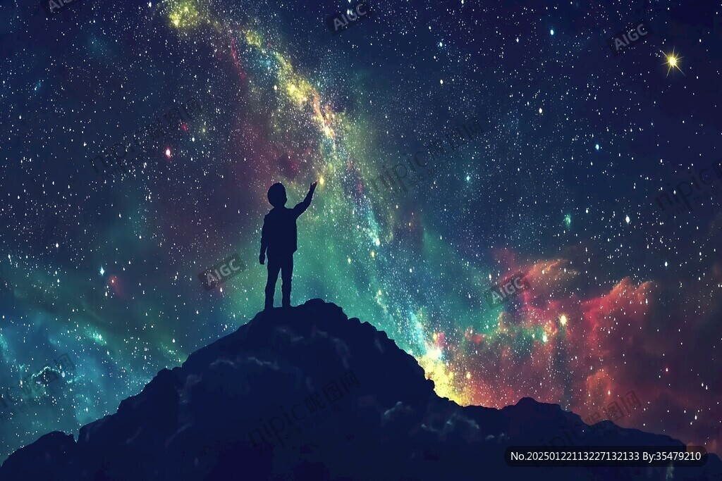 仰望星河的人